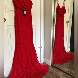 Fashion Nova Elegant Lace Dress